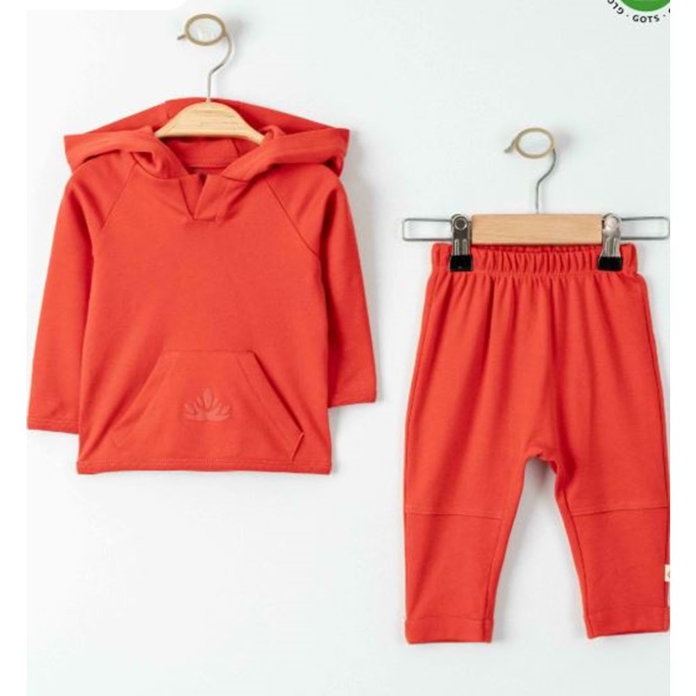 Eslenza Kız Esofman Takımı - Eslenza - KİREMİT - 9-AY - 020-KİREMİT-9-AY