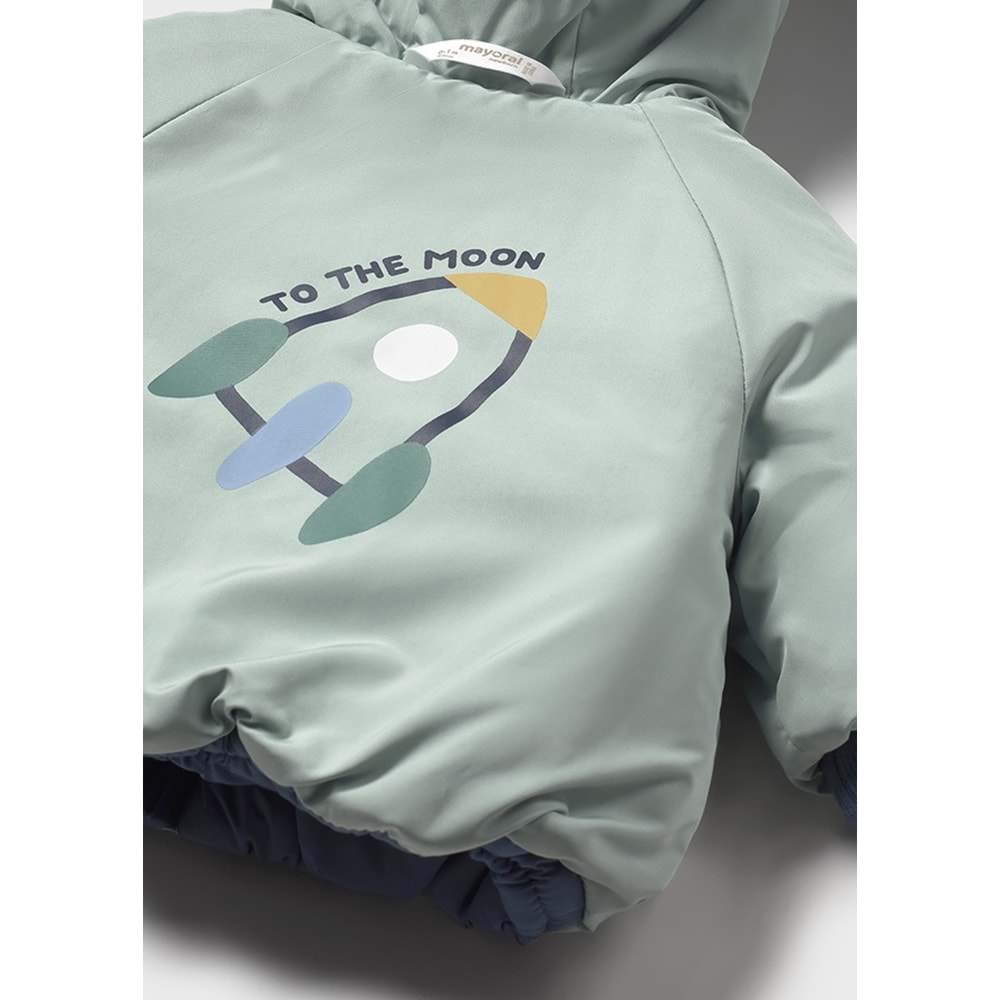 Mayoral Erkek Bebek Çift Taraflı Mont - Mayoral - LACİVERT - 18-AY - 02410-LACİVERT-18-AY