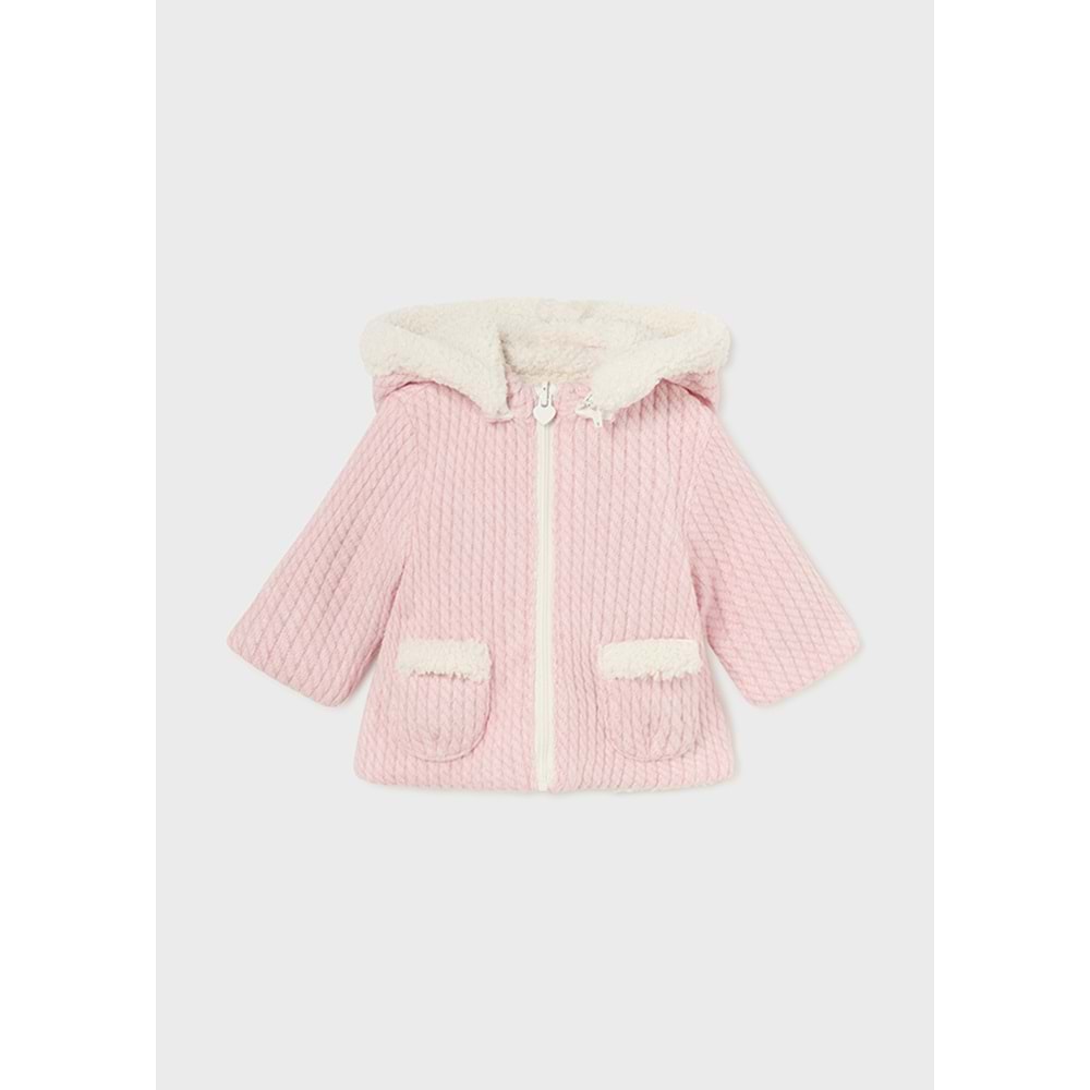 Mayoral Kız Bebek Ceket - Mayoral - PEMBE - 12-AY - 02447-PEMBE-12-AY