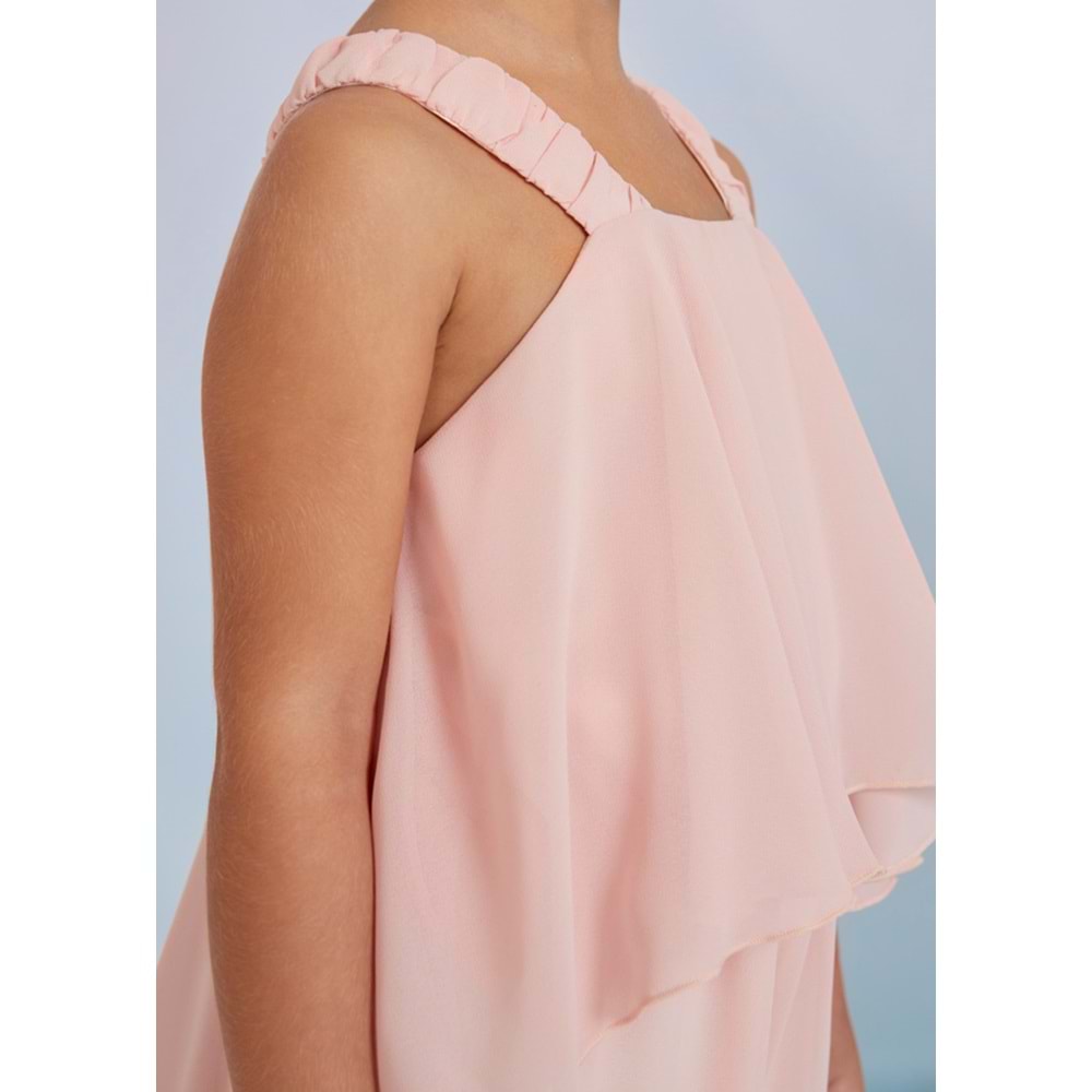 Abel & LulaTül Çocuk Tulum - Mayoral - PUDRA - 10 YAŞ - 05241-PUDRA-10 YAŞ