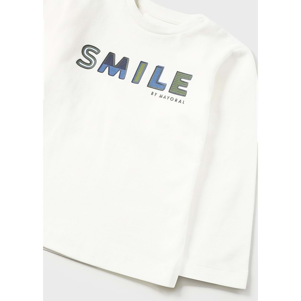 Mayoral Bebek Uzun Kol Tshirt - Mayoral - TURUNCU - 18-AY - 108-TURUNCU-18-AY