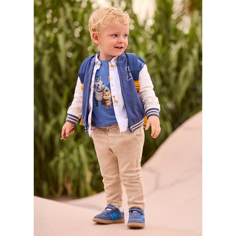 Mayoral Erkek Çocuk Pantolon - Mayoral - KREM - 4 YAŞ - 1523--KREM-4 YAŞ