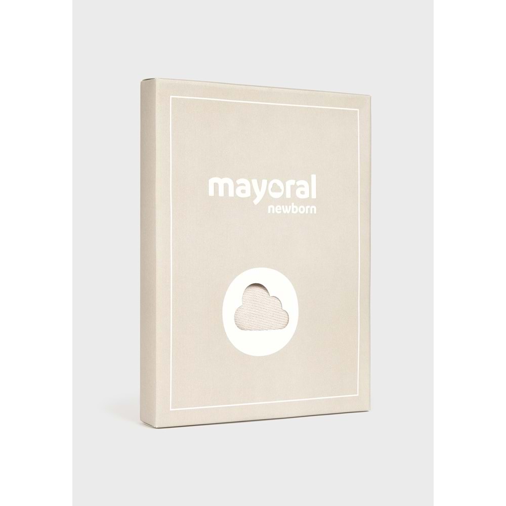 Mayoral Kız Bebek 3 Lü Takım - Mayoral - KREM - 6-9 AY - 1589-KREM-6-9 AY