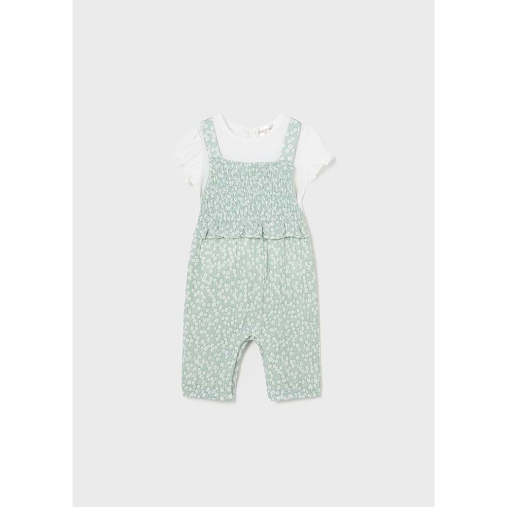 Mayoral Kız Bebek Gömlek Takım - Mayoral - YEŞİL - 6-9 AY