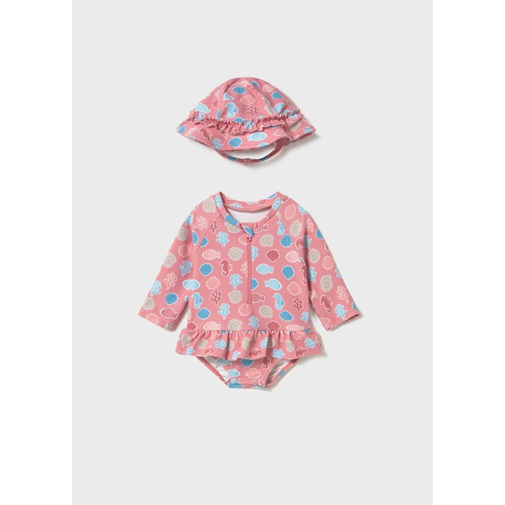 Mayoral Kız Bebek Mayo Takım - Mayoral - RENKLİ - 18-AY - 1634-RENKLİ-18-AY