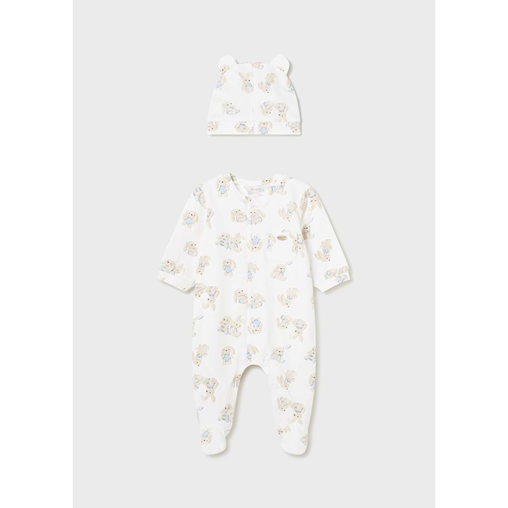 Mayoral Erkek Bebek Tulumlu Takım 6- 9 AY