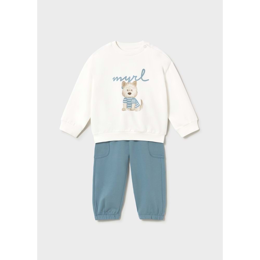 Mayoral Erkek Çocuk Eşofman Takımı - Mayoral - TURKUAZ - 4 YAŞ - 1832-TURKUAZ-4 YAŞ