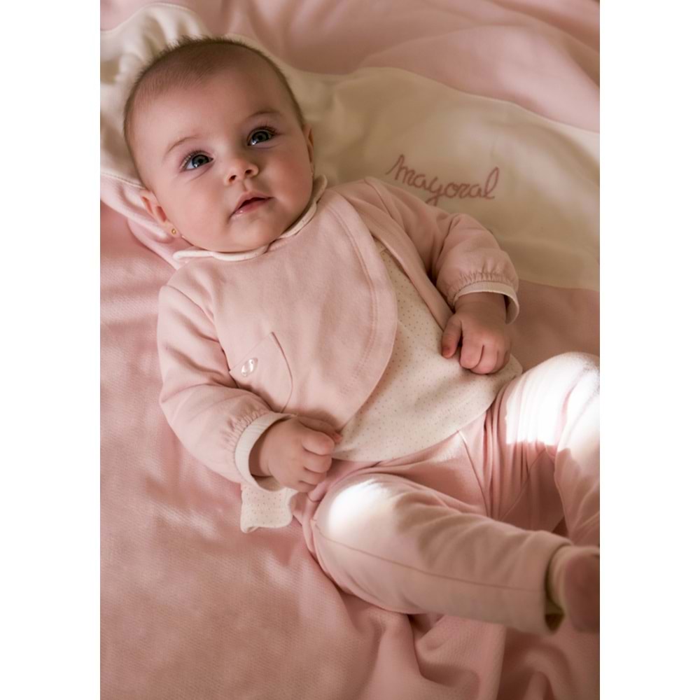 Mayoral Kız Bebek 2Li Set - Mayoral - PEMBE - 6-9 AY - 2707--PEMBE-6-9 AY