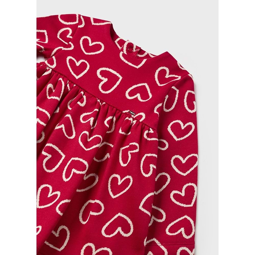 Mayoral Kırmızı Bebek Elbise