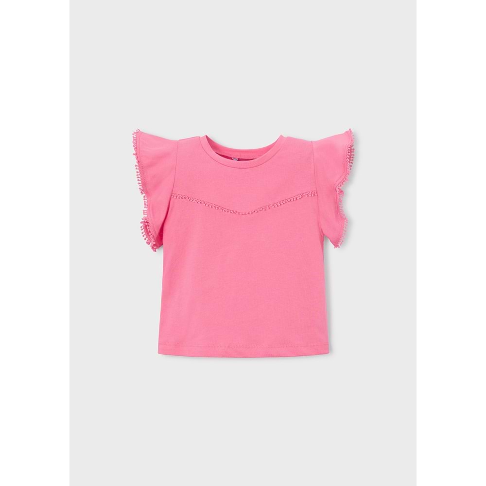 Mayoral Kız Çocuk Tshirt - Mayoral - PEMBE - 7 YAŞ - 3008-PEMBE-7 YAŞ