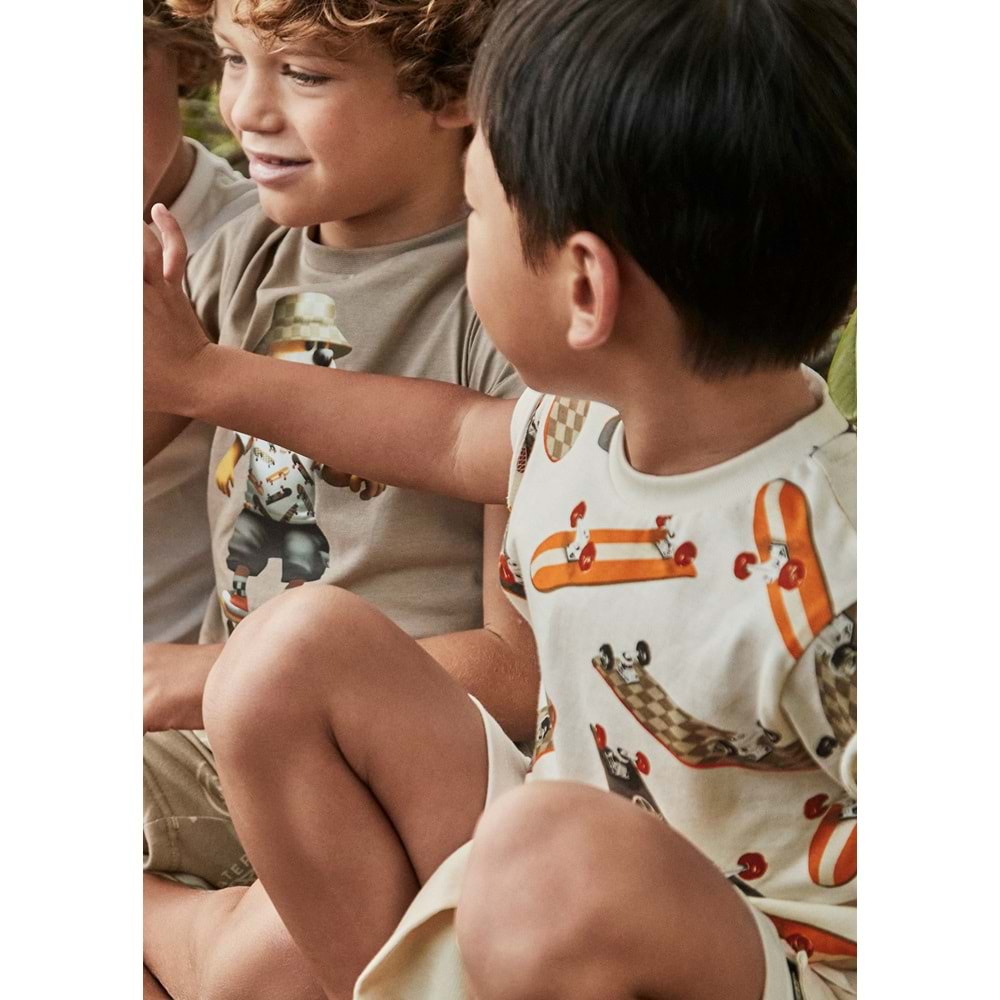 Mayoral Erkek Çocuk Tshirt - Mayoral - RENKLİ - 4 YAŞ - 3038--RENKLİ-4 YAŞ
