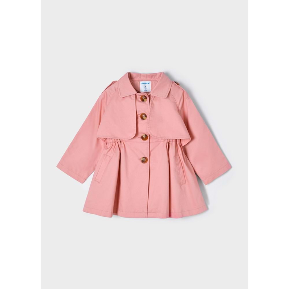 Mayoral Pembe Kız Çocuk Yağmurluk - MAYORAL - PEMBE - 8 YAŞ