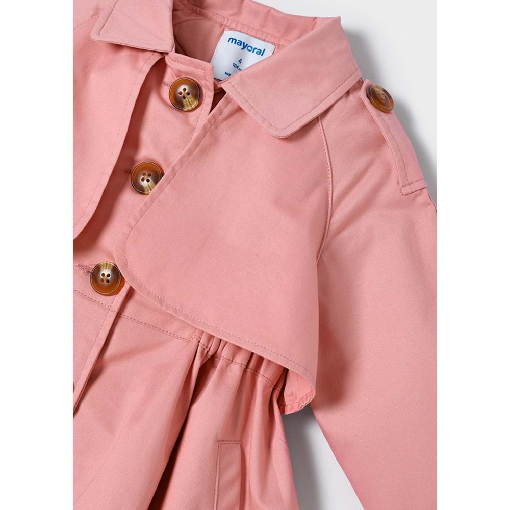 Mayoral Pembe Kız Çocuk Yağmurluk - MAYORAL - PEMBE - 8 YAŞ