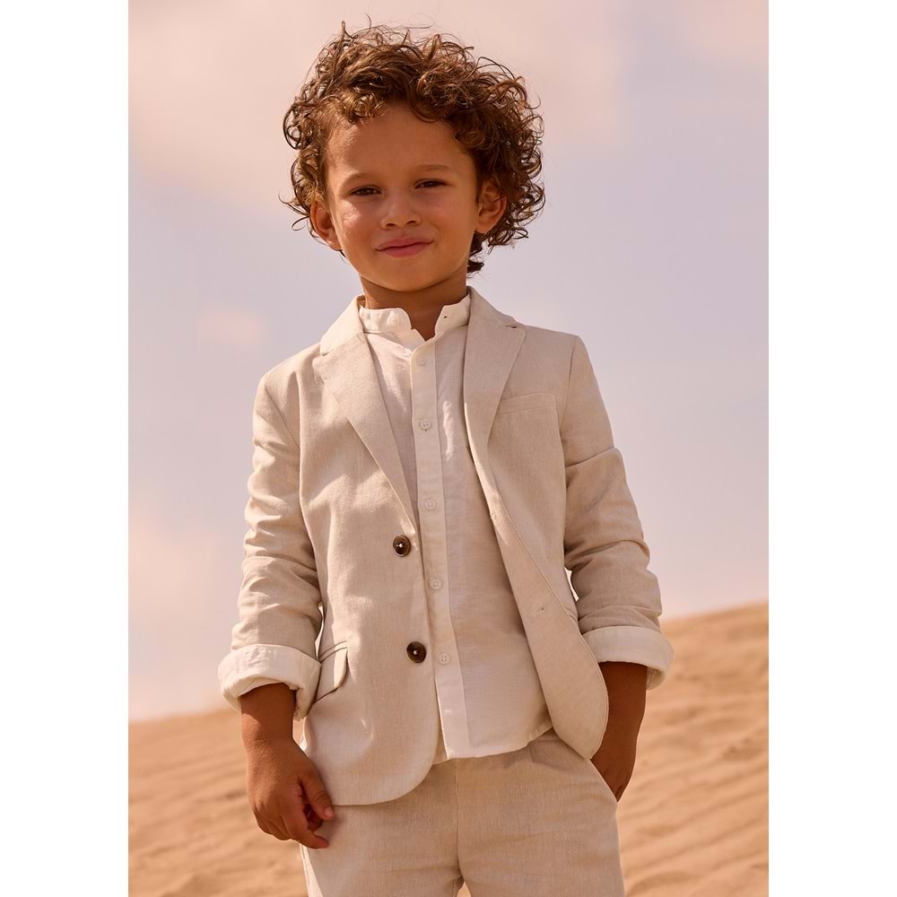 Mayoral Erkek Çocuk Ceket - Mayoral - KREM - 10 YAŞ - 3437-KREM-10 YAŞ