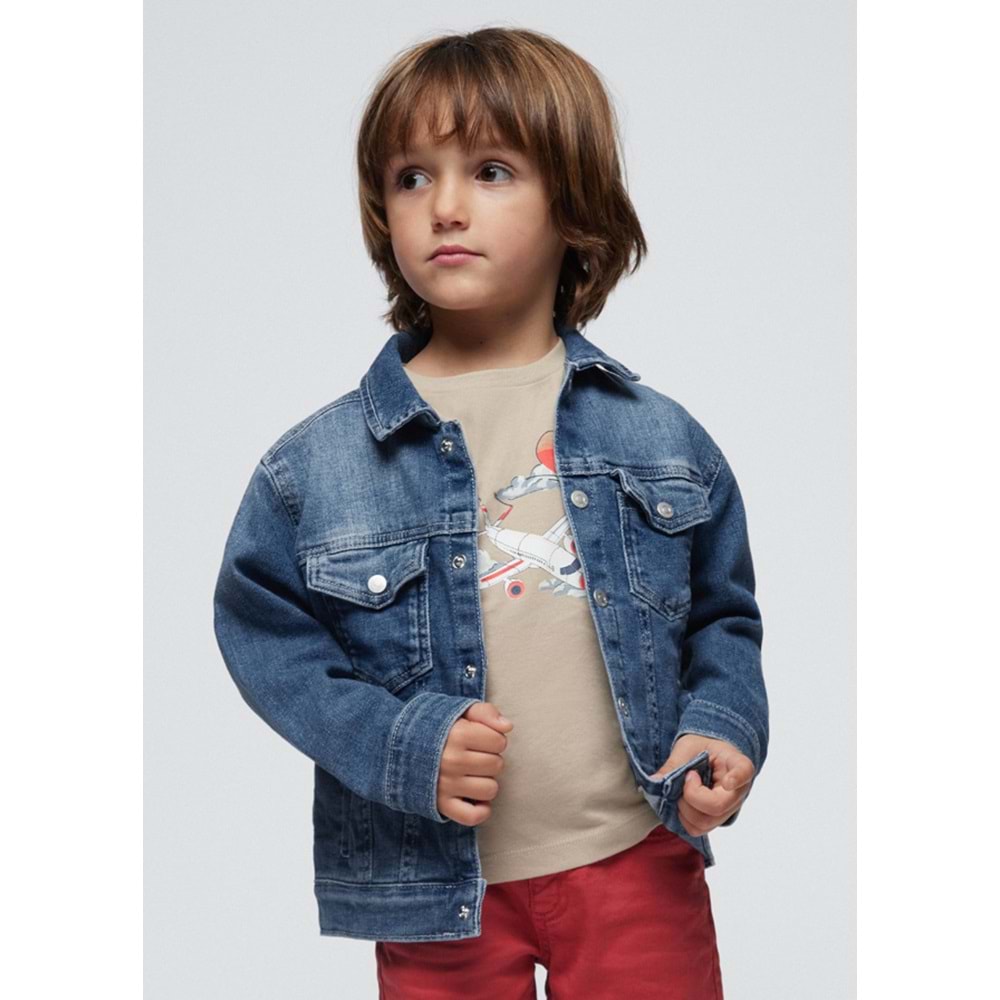 Mayoral Çocuk Kot Ceket - Mayoral - LACİVERT - 9 YAŞ