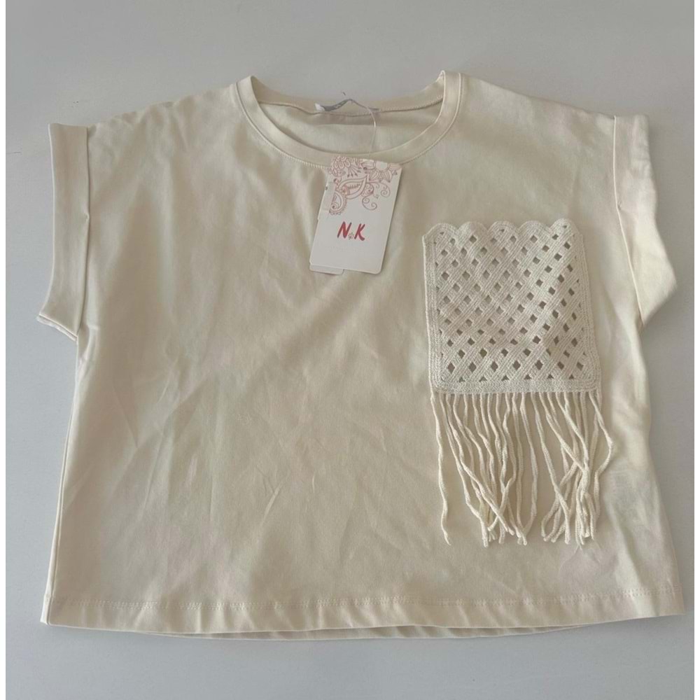 BLUZ - N.K. UNSEA - ECRU - 8 YAŞ - 36341-ECRU-8 YAŞ