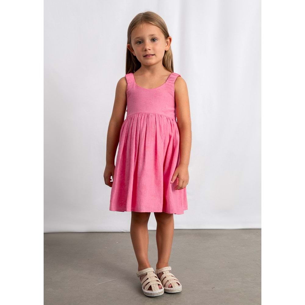 Mayoral Kız Çocuk Elbise - Mayoral - PEMBE - 5 YAŞ - 3925-PEMBE-5 YAŞ