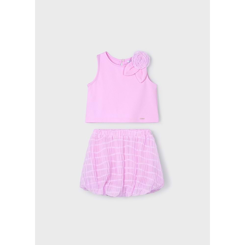 Mayoral kız çocuk etekli takım - Mayoral - PEMBE - 4 YAŞ - 3966--PEMBE-4 YAŞ