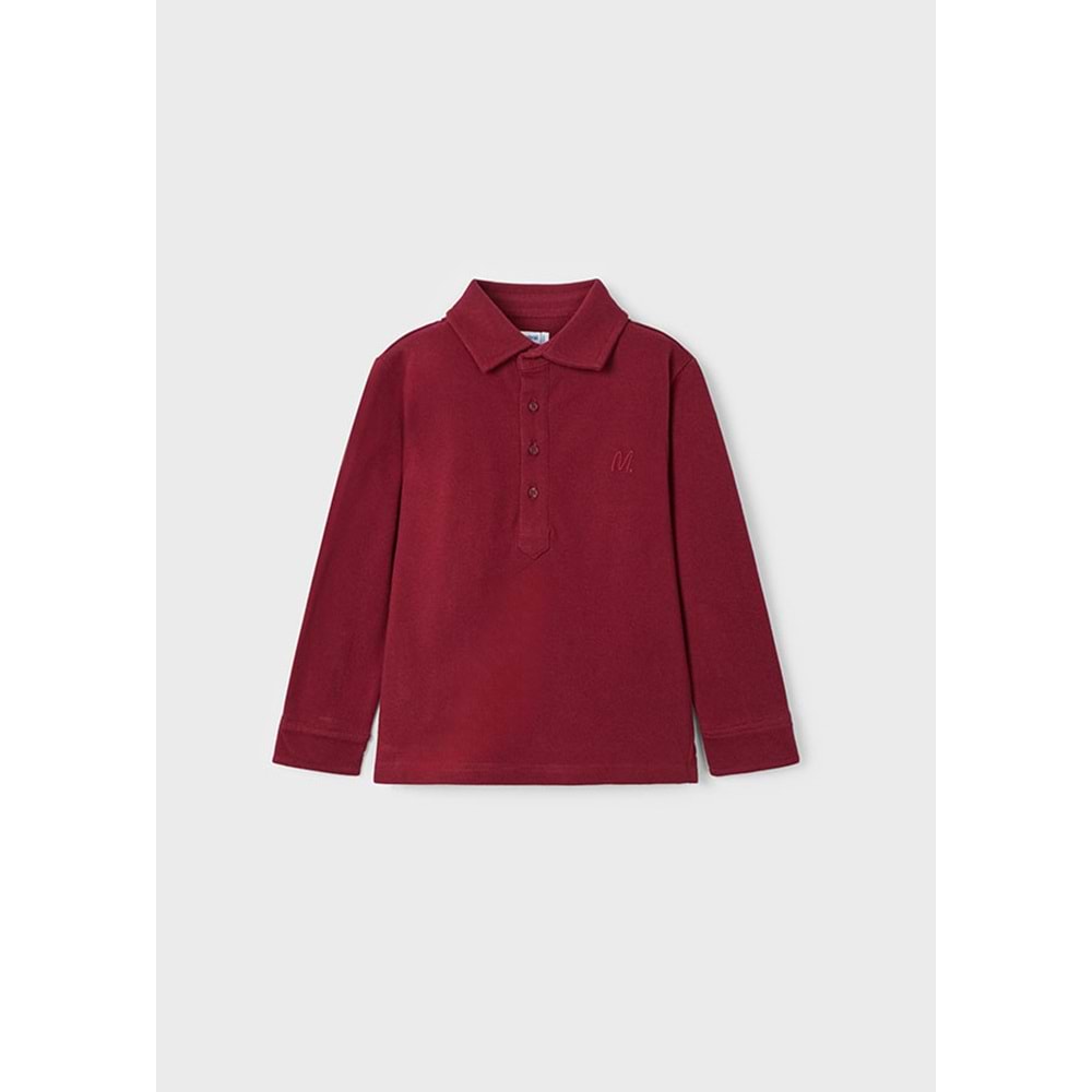Mayoral Erkek Çocuk Uzun Kol Tshırt - Mayoral - BORDO - 2 YAŞ - 4101--BORDO-2 YAŞ