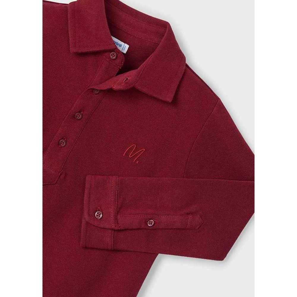 Mayoral Erkek Çocuk Uzun Kol Tshırt - Mayoral - BORDO - 3 YAŞ - 4101--BORDO-3 YAŞ