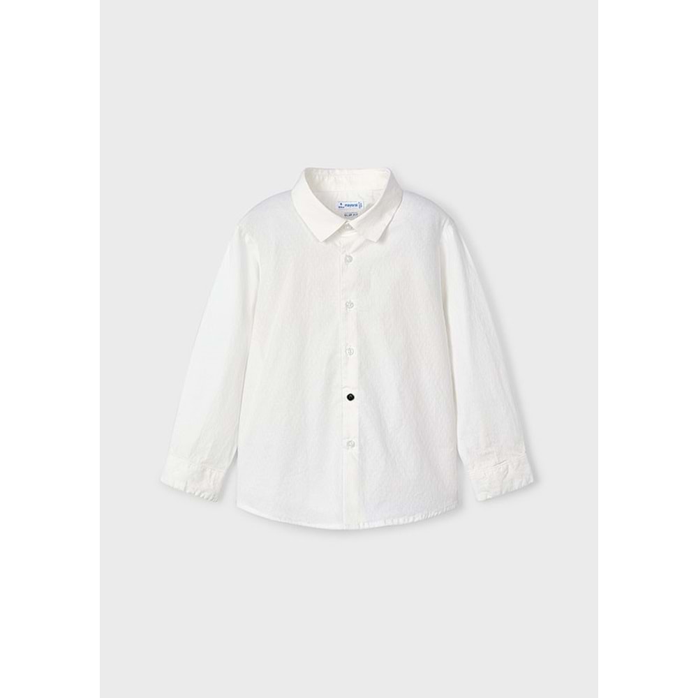 Mayoral Erkek Çocuk Gömlek - Mayoral - BEYAZ - 2 YAŞ - 4130-BEYAZ-2 YAŞ