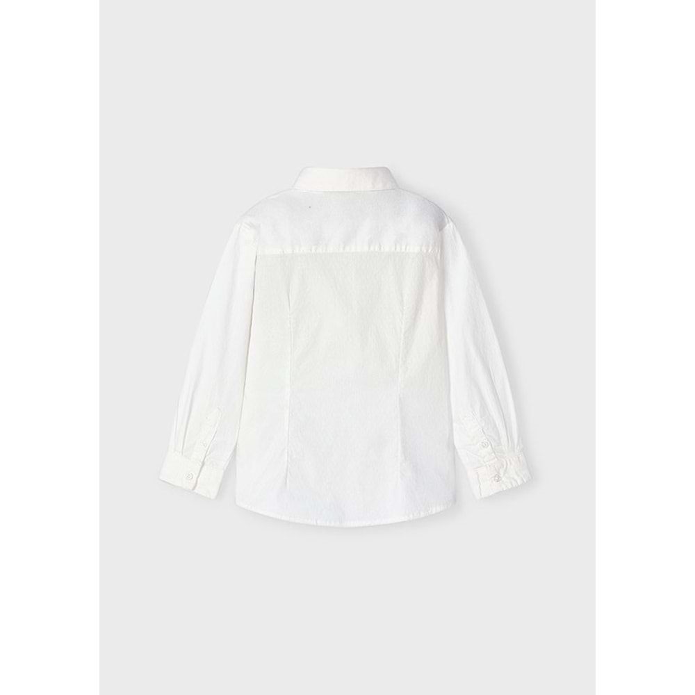 Mayoral Erkek Çocuk Gömlek - Mayoral - BEYAZ - 2 YAŞ - 4130-BEYAZ-2 YAŞ