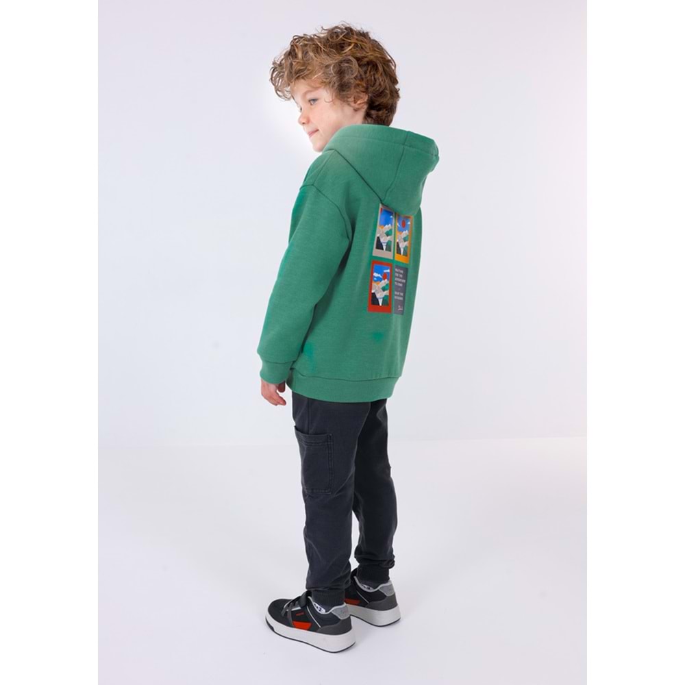 Mayoral Yeşil Çocuk Sweatshirt - Mayoral - YEŞİL - 5 YAŞ - 4427--YEŞİL-5 YAŞ