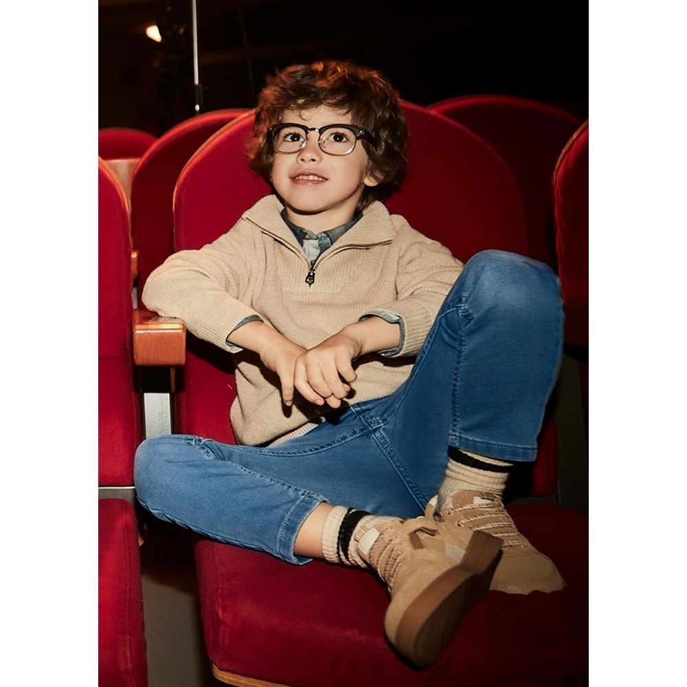 Mayoral Erkek Çocuk Kot Pantolon - Mayoral - MAVİ - 8 YAŞ - 4571-MAVİ-8 YAŞ