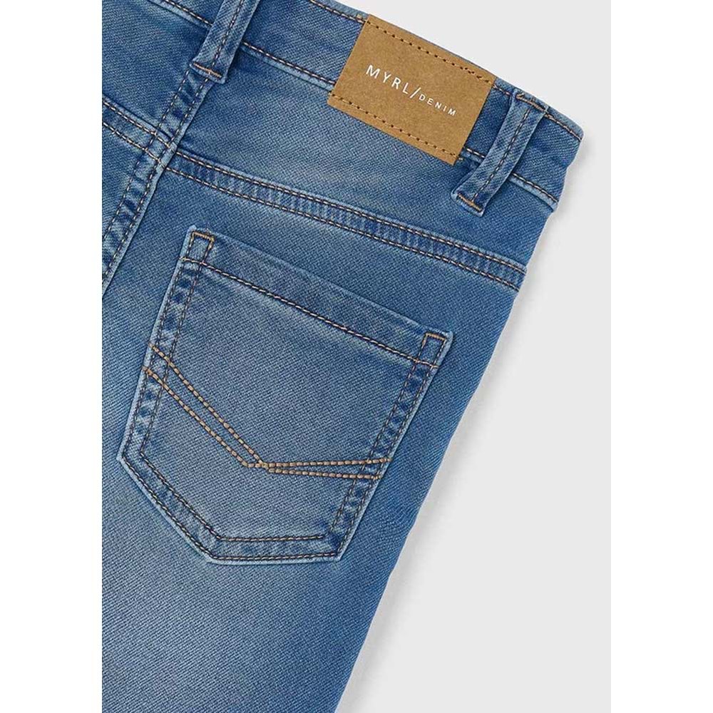 Mayoral Erkek Çocuk Kot Pantolon - Mayoral - MAVİ - 8 YAŞ - 4571-MAVİ-8 YAŞ