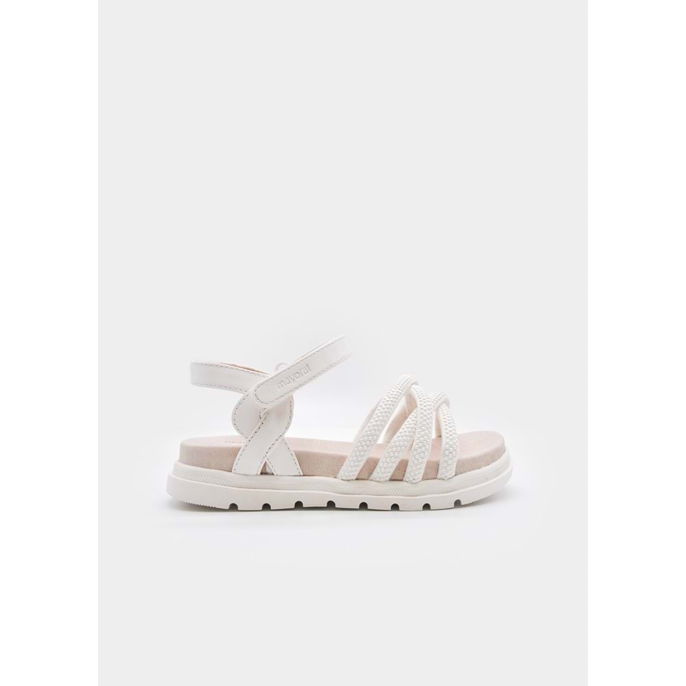 Mayoral Kız Çocuk Sandalet - Mayoral - BEYAZ - 36 - 45738-BEYAZ-36