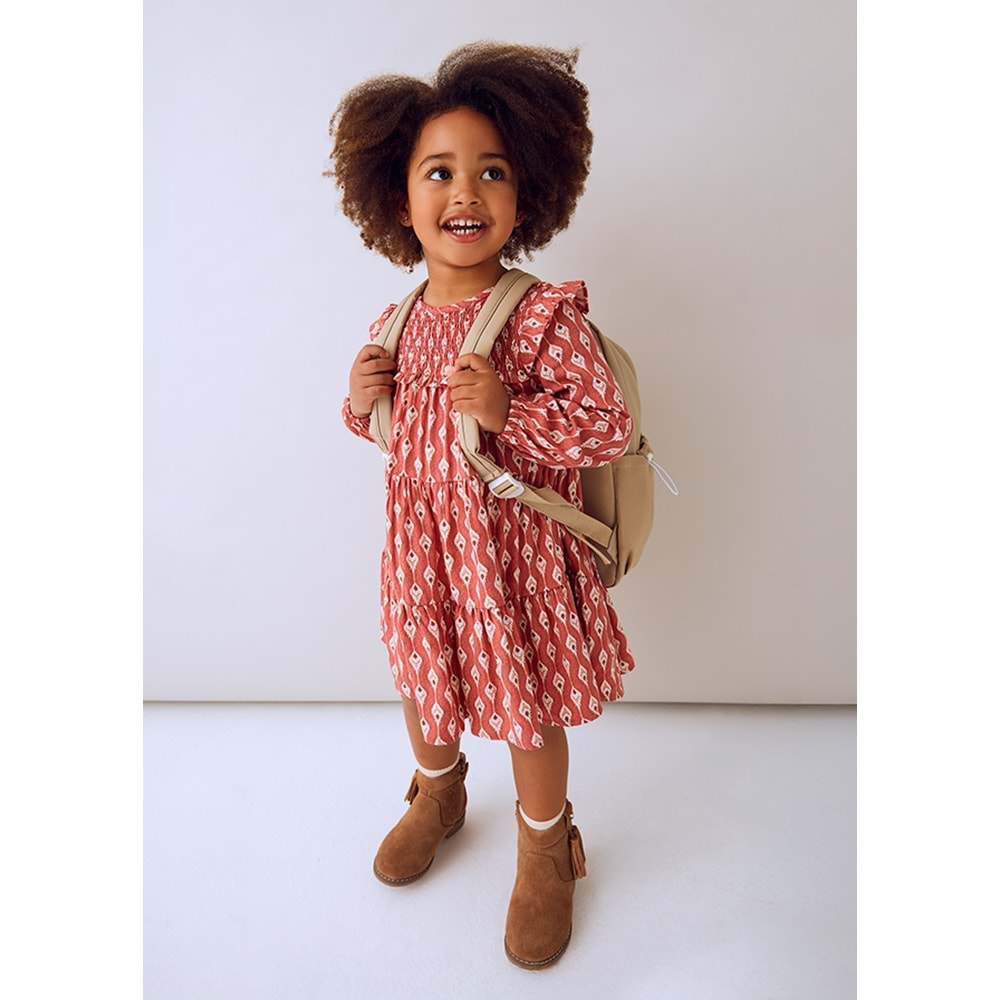 Mayoral Kız Çocuk Elbise - Mayoral - RENKLİ - 2 YAŞ - 4912--RENKLİ-2 YAŞ