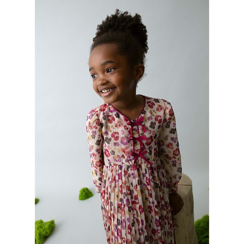 Mayoral Kız Çocuk Elbise - Mayoral - RENKLİ - 3 YAŞ - 4917--RENKLİ-3 YAŞ