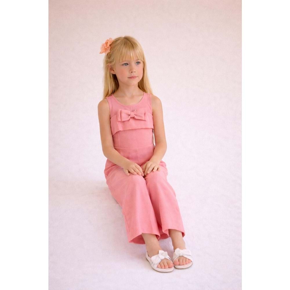 Abel & Lula Kız Çocuk Elbise - Abel & Lula - MERCAN - 12 YAŞ - 5219-MERCAN-12 YAŞ