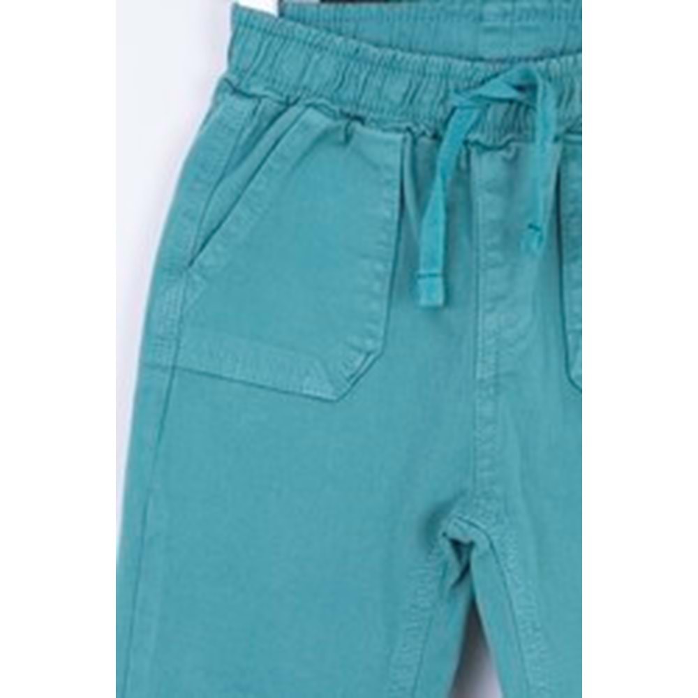 N.K Yeşil Erkek Bebek Kargo Pantolon - N.K - YEŞİL - 18-24 AY - 64729-YEŞİL-18-24 AY