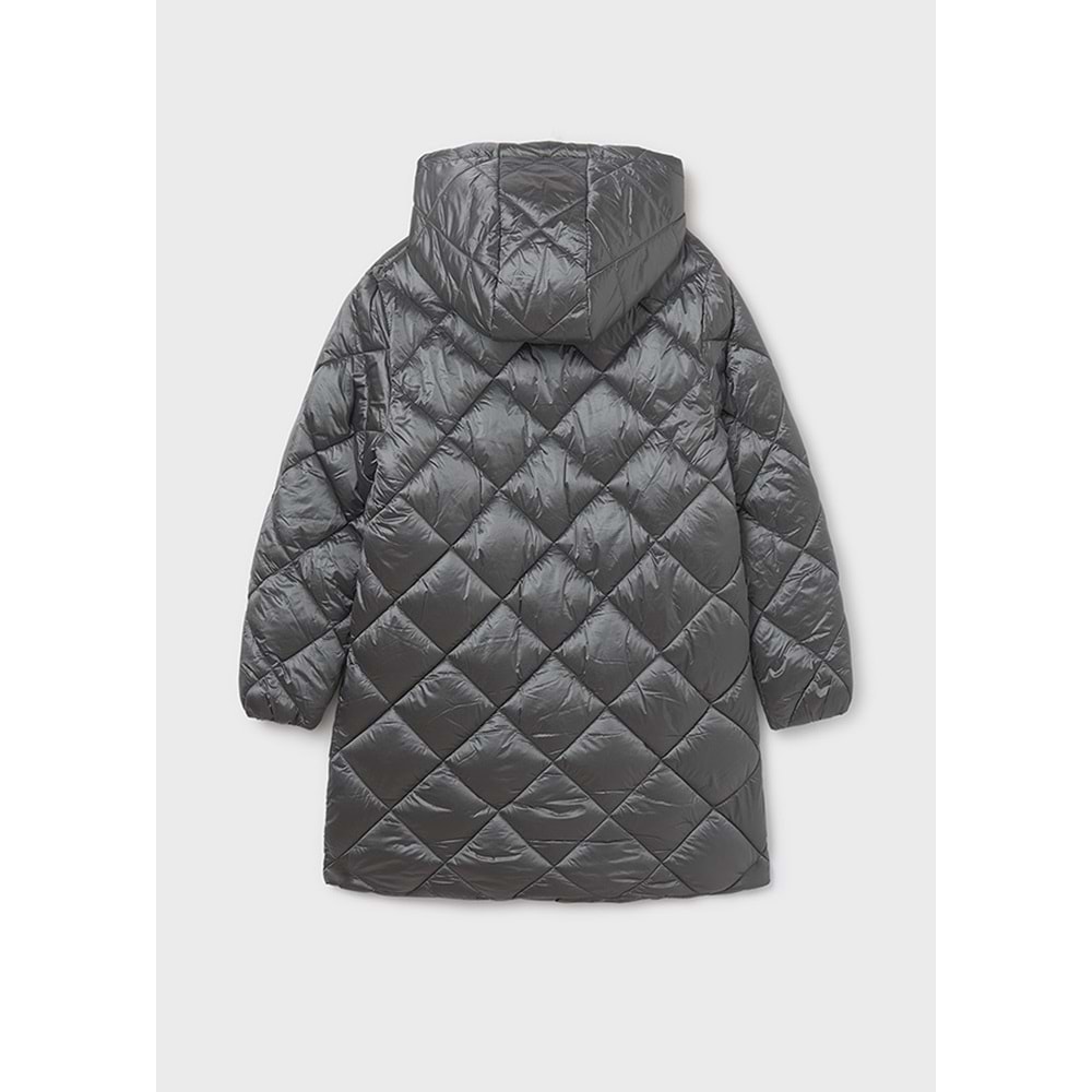 Mayoral Kız Çocuk Uzun Mont - Mayoral - GÜMÜŞ - 16 YAŞ - 7432-GÜMÜŞ-16 YAŞ