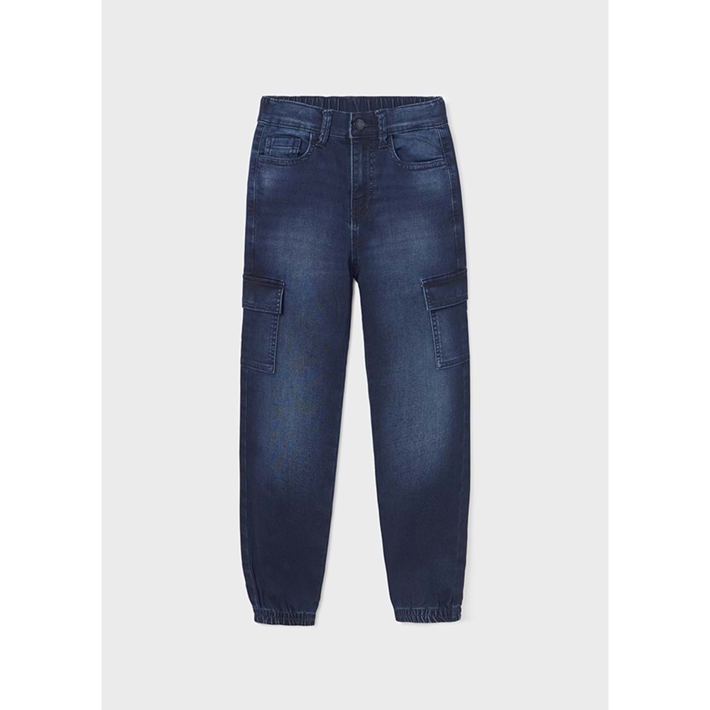 Mayoral Lacivert Çocuk Kot Pantolon - Mayoral - LACİVERT - 10 YAŞ - 7518-LACİVERT-10 YAŞ