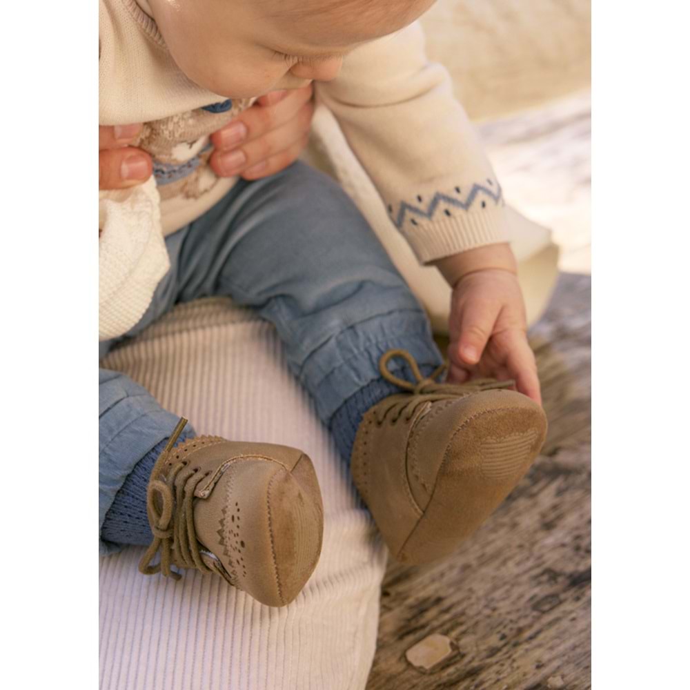 Mayoral Erkek Bebek Ayakkabı - Mayoral - KAHVERENGİ - 18 - 9945-KAHVERENGİ-18