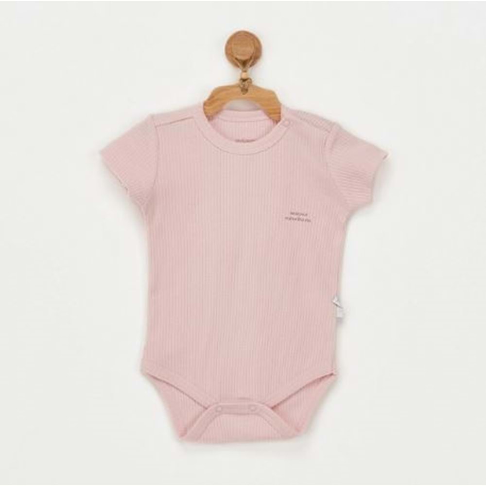 Andywawa Bebek Body - Andywawa - PEMBE - 6-9 AY