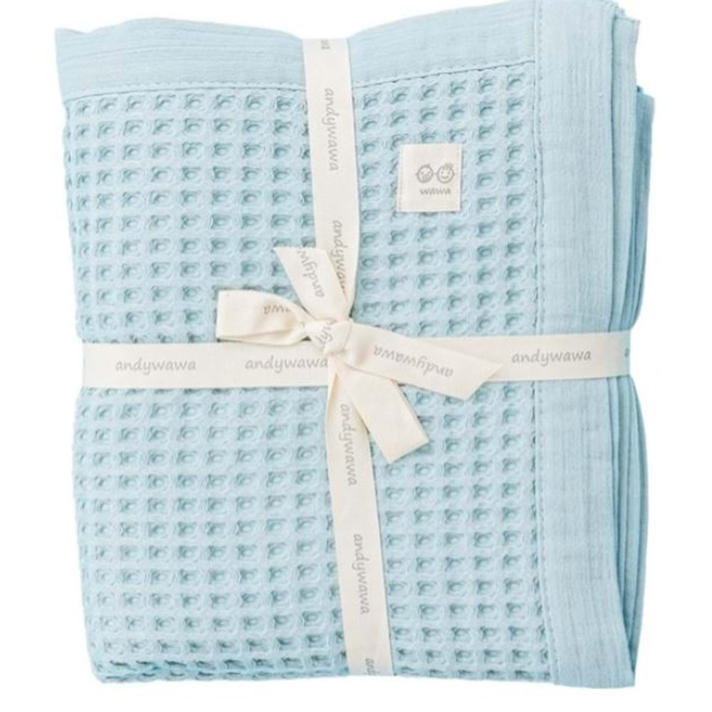 Andywawa Bebek Battaniye - Andywawa - MAVİ - STANDART - AC23720-MAVİ-STANDART