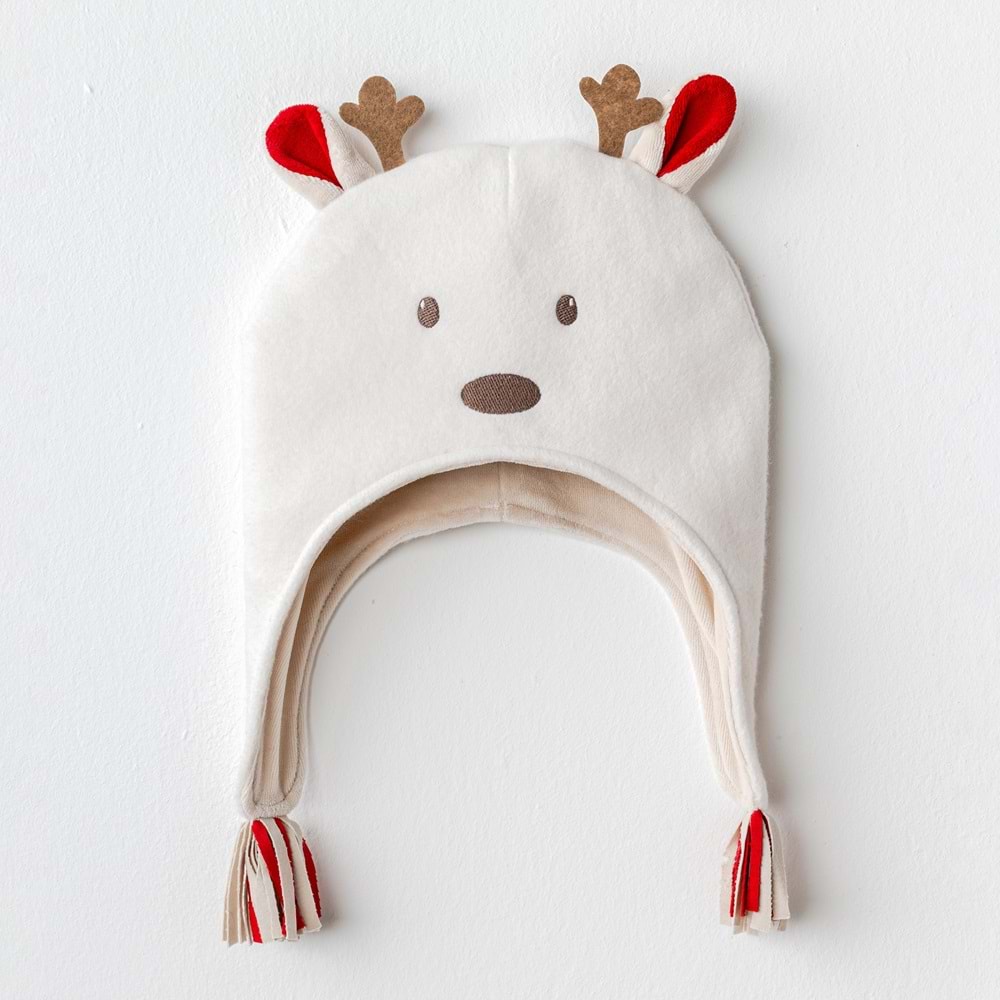 Andywawa Erkek Bebek Şapka - Andywawa - ECRU - 9-12 AY - AC25333-ECRU-9-12 AY