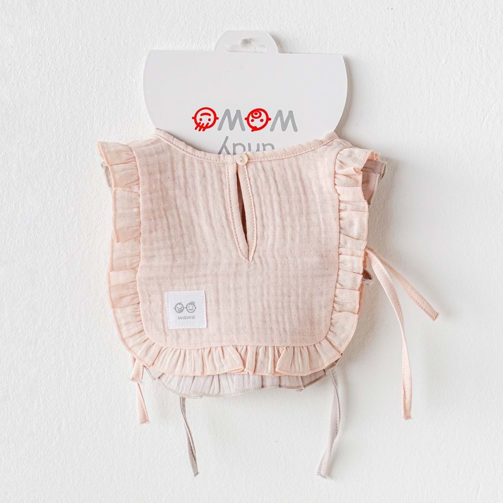 Andywawa Kız Bebek Önlük - Andywawa - PEMBE - 0-6 AY - AC25865-PEMBE-0-6 AY