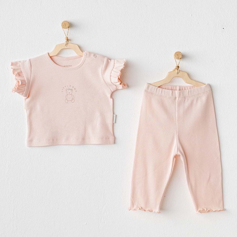 Andywawa Kız Bebek 2 Li Takım - Andywawa - SOMON - 1-3 AY - AC25898-SOMON-1-3 AY