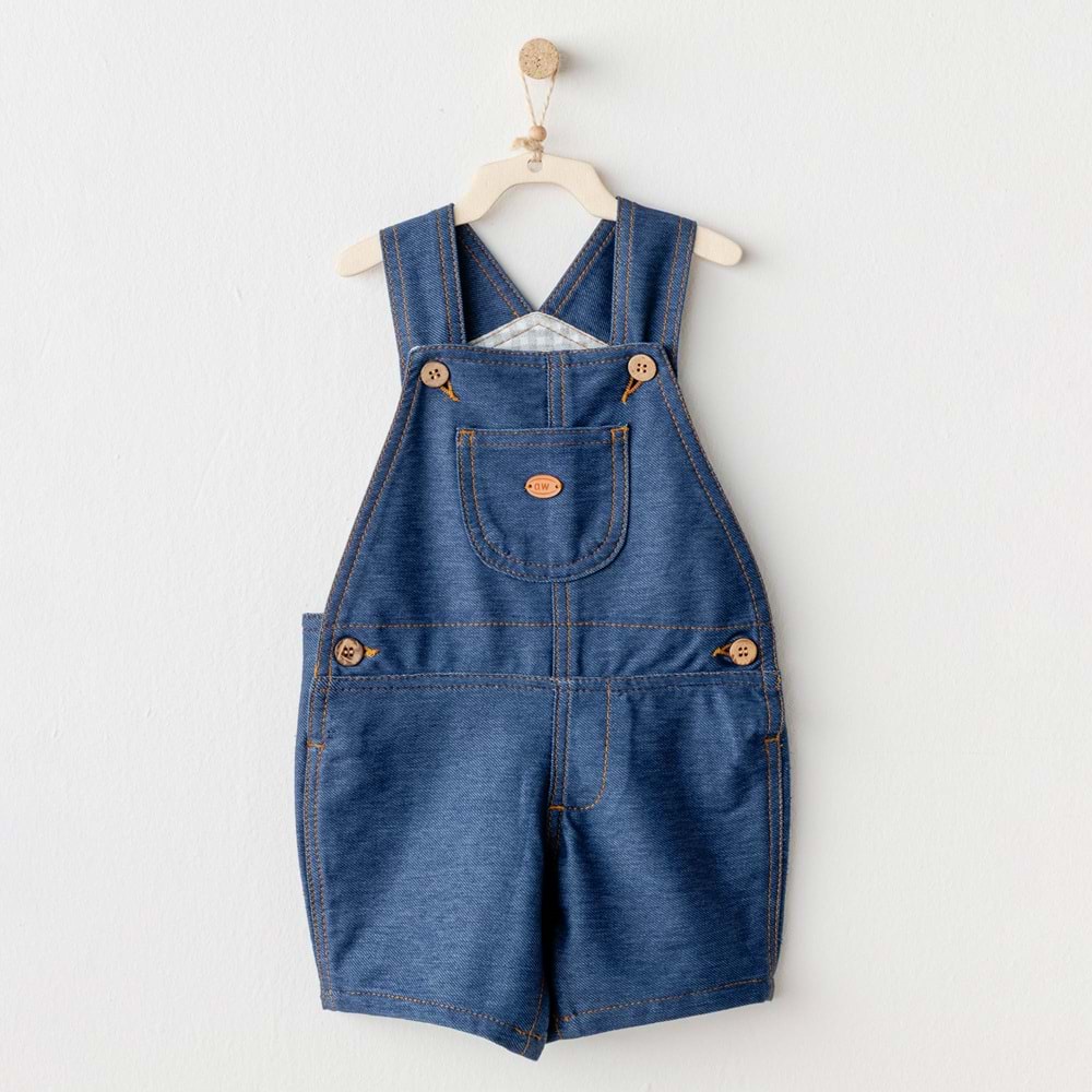 Andywawa Erkek Bebek Tulum - Andywawa - İNDİGO - 6-9 AY - AC25932-İNDİGO-6-9 AY