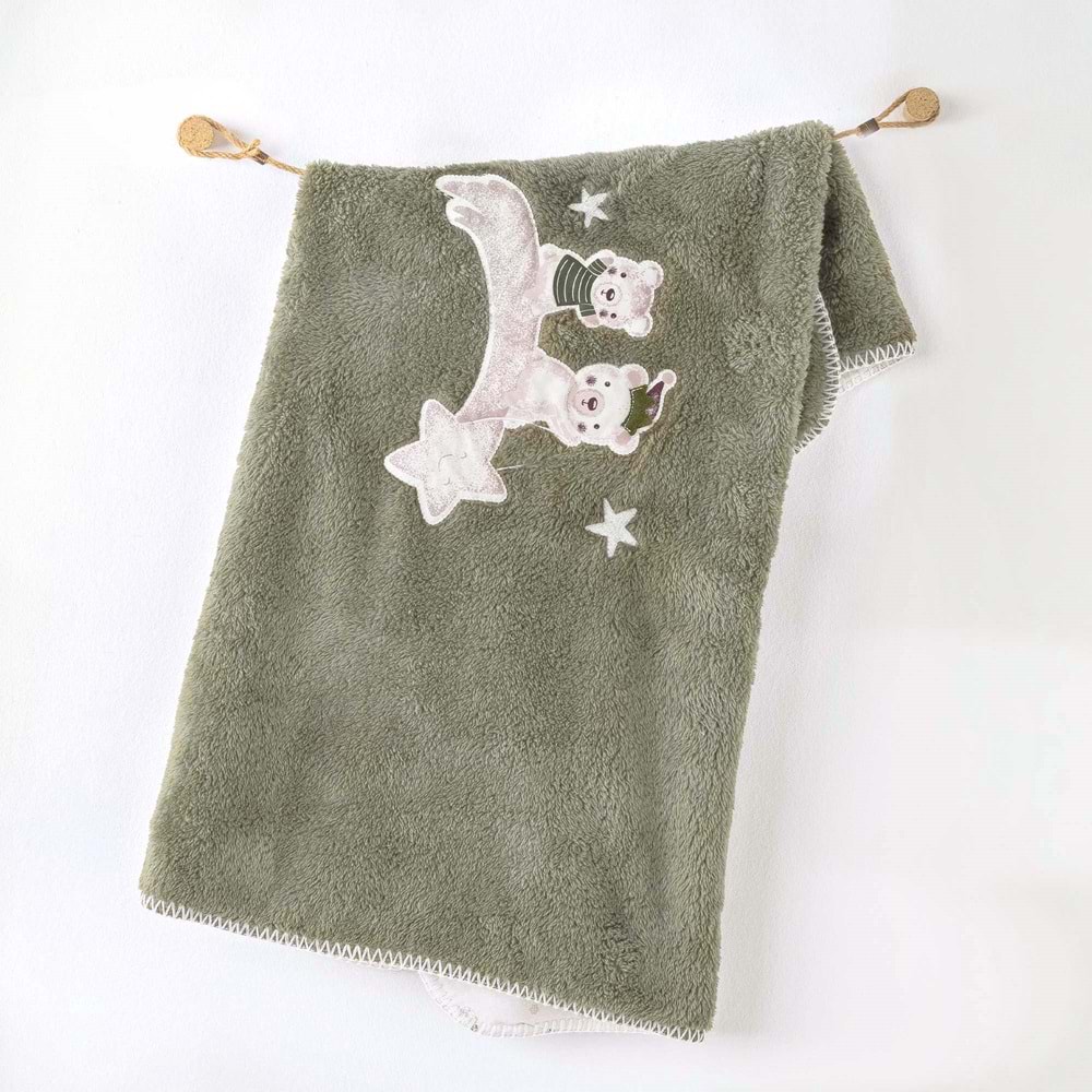 Andywawa Erkek Bebek Battaniye - Andywawa - YEŞİL - STANDART - AC26190-YEŞİL-STANDART