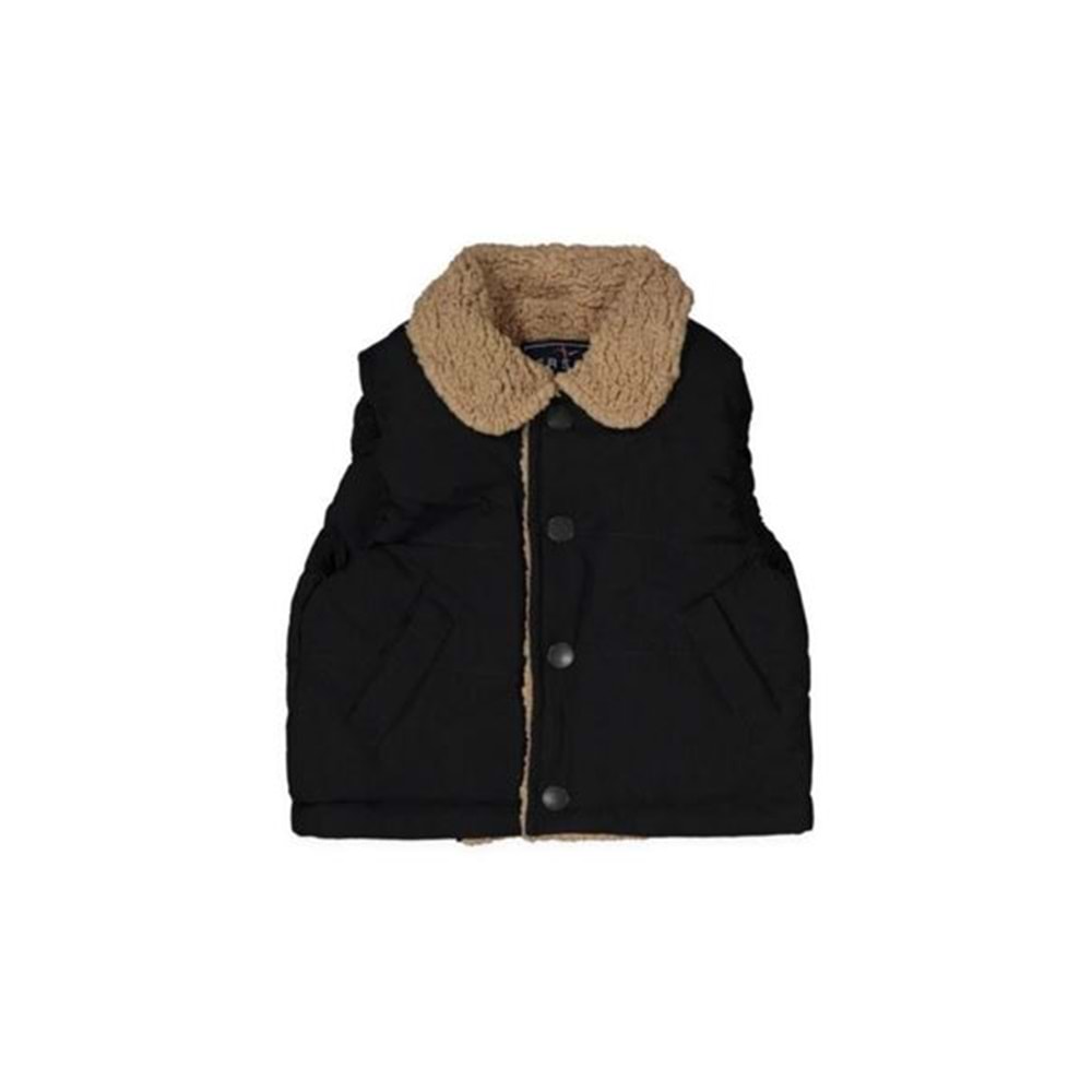 Vers Konfeksiyon Siyah Erkek Bebek Yelek - Vers Konfeksiyon - SİYAH - 24-AY