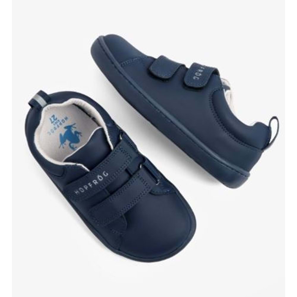 Hopfrög Bebek İlk Adım Ayakkabısı (Vegan) - HOPFRÖG - LACİVERT - 23 - Smart Walker Casual--LACİVE-23