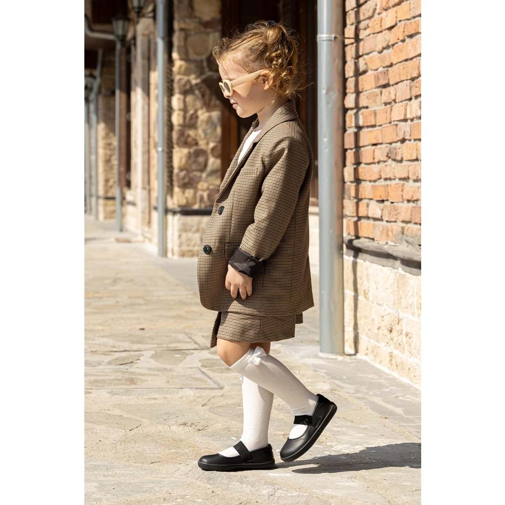 Hopfrög kız çocuk (Vegan) - HOPFRÖG Ayakkabısı (Vegan) - HOPFRÖG - SİYAH - 30 - Smart Walker Mary Jane-SİYA-30