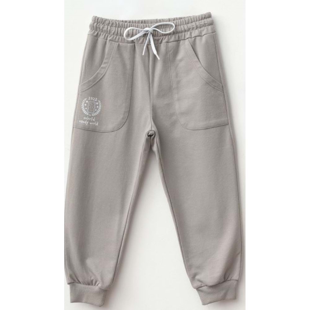 Haribo gri eşofman altı - HARİBO - GRİ - 7 YAŞ - SP401-GRİ-7 YAŞ