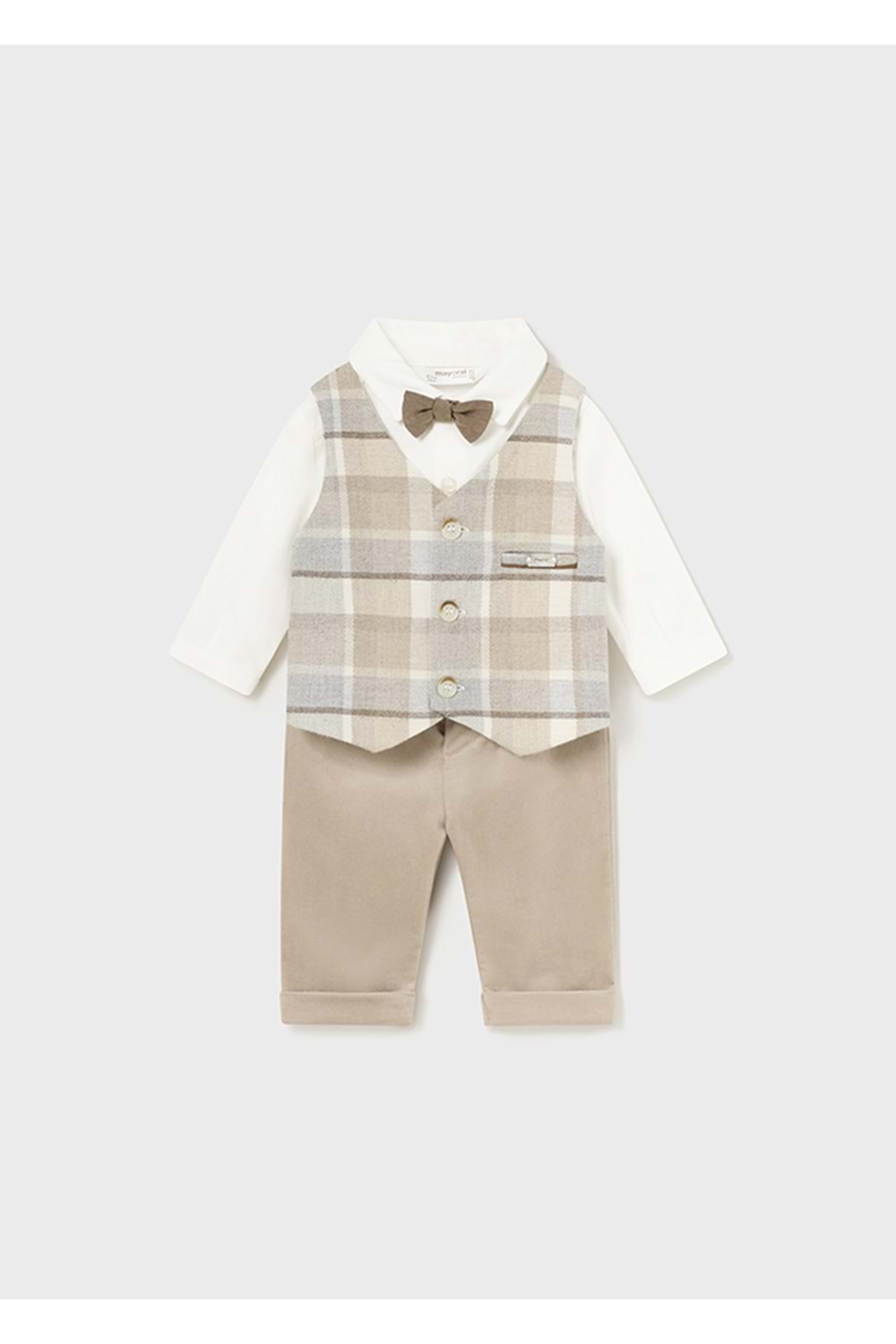 Mayoral Erkek Bebek Takım - Mayoral - BEJ - 0-1 AY - 02527-BEJ-0-1 AY