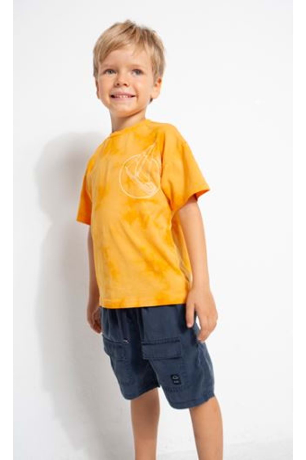 Mayoral Turuncu Çocuk Tshirt - MAYORAL - TURUNCU - 6 YAŞ - 03021-TURUNCU-6 YAŞ